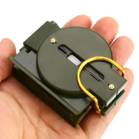 Waterproof High Precision Compass Outdoor Gadget Sports Hiking Mountaineering Professional Metal Sight - Lootquake