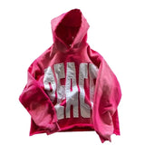 New Streetwear  Hoodie Goth Hip Hop Oversized Loose Zip Up Hoodie Casual Harajuku Black Patchwork Long Sleeve Men Women Pullover - Lootquake