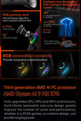 OneXPlayer OneXFly F1 Pro AMD 8840U AI 9 365 HX 370 OLED 144Hz 7" Screen PC Game Console Handheld 3A Steam Play Laptop Windows11 - Lootquake