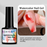 LILYCUTE 5ml Liner Gel Nail Polish UV LED Nail Art Paint Gel Gorgeous Glitter French Effect Semi Permanent Nail Painting UV Gel