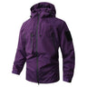 Autumn Men's Mountain Ski Jackets Outdoor Windbreaker Hiking Hooded Coats for Men Climbing Waterproof Jackets Raincoat Clothing - Lootquake