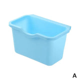 Kitchen Cabinet Door Hanging Trash Garbage Bin Can Rubbish Container Mini Waste Bins Household Rubbish Cleaning Tool Dustbin