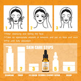 Vitamin C Serum for Face Hyaluronic Acid Lighten Age Black Spots Sunburn Anti-oxidation Wrinkle Remove Shrink Pore Skin Care