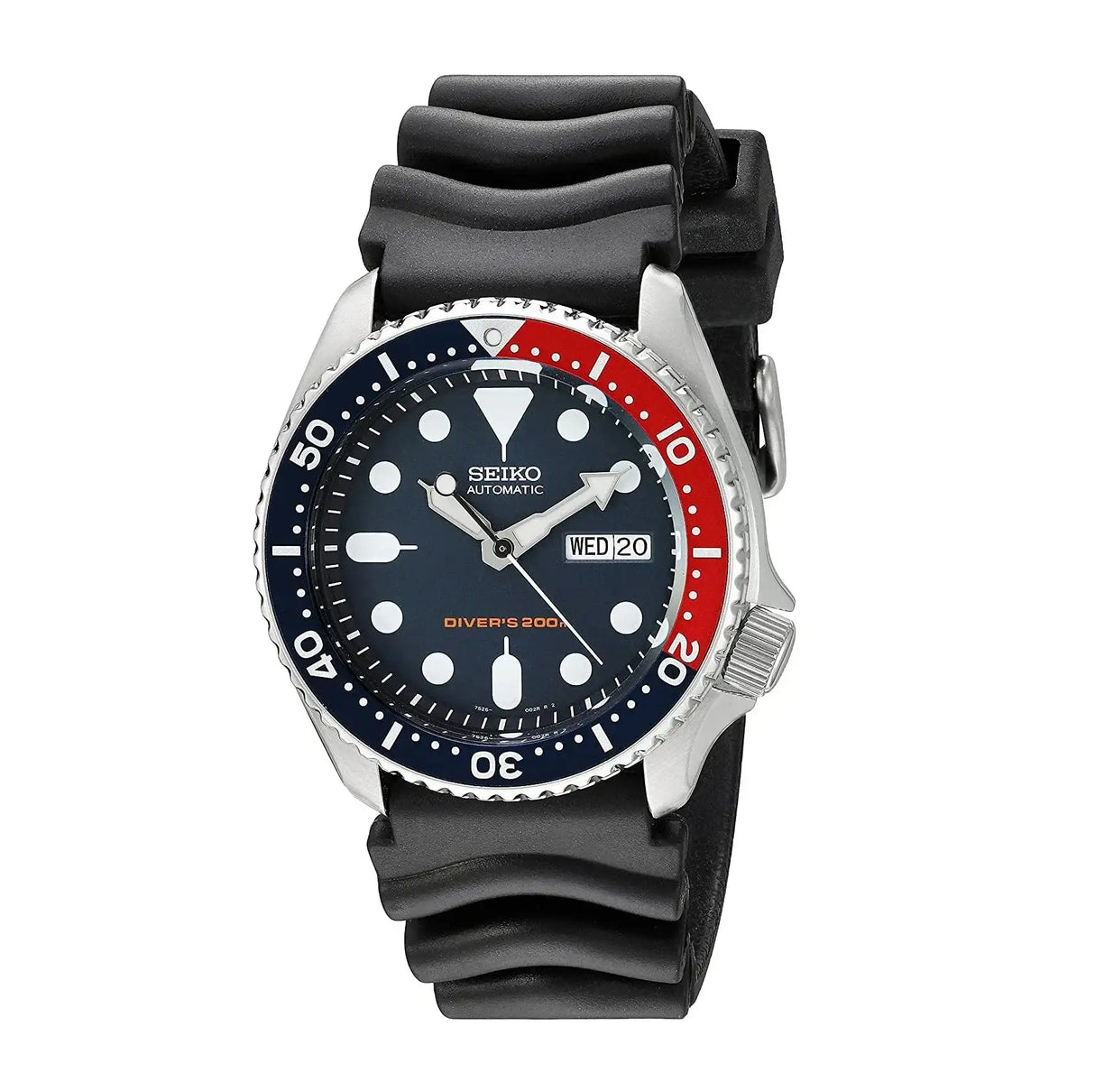 SEIKO Men's Sports Quartz Waterproof Watch, Multifunctional Dial Luminous Hands and Markers, Stainless Steel or Rubber Strap. - Lootquake
