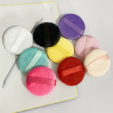 Facial Powder Foundation Puff Professional Round Shape Portable Soft Cosmetic Puff Makeup Foundation Sponge Beauty Tool