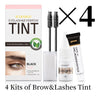 Kit de tinte para pestañas ICONSIGN para cejas, resistente al agua, 15 minutos de duración, para realzar las cejas y mantener el maquillaje de larga duración.