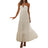 Women Low Cut Backless Maxi Dresses Elegant Spaghetti Strap Tiered Long Dress Relax Fit Open Back Cutout Flowy Sundress - Lootquake