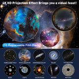 13 in 1 Star Projector, Planetarium Galaxy Projector for Bedroom, Aurora Projector, Night Light Projector for Kids Adults