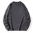 Men's Spring and Autumn New Long Sleeve T-shirt Simple and Fashionable Versatile Round Neck Underlay Top - Lootquake