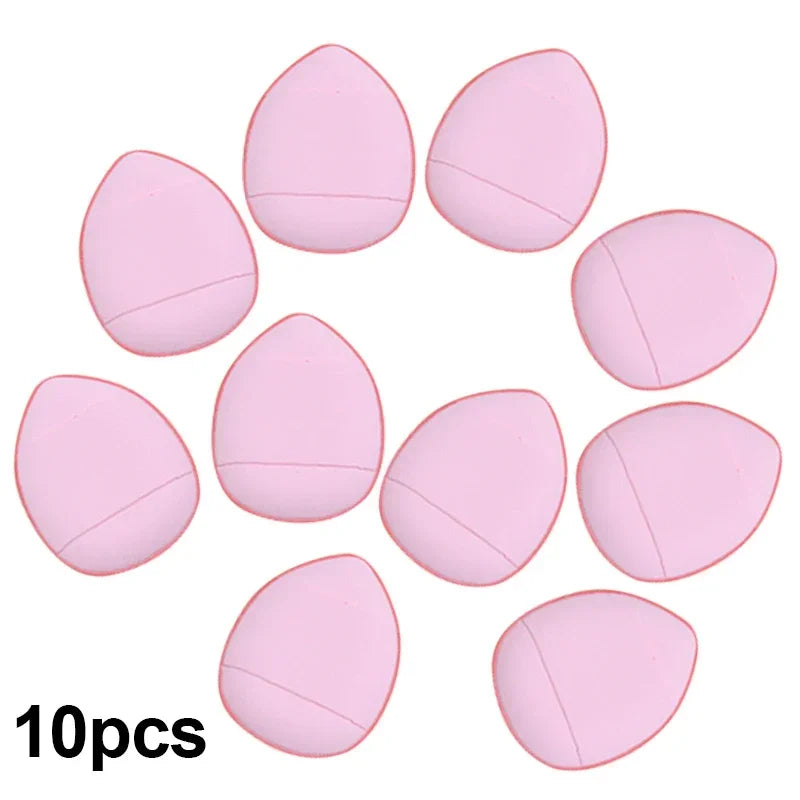 5/10 unidades de mini esponjas para base de maquillaje con cojín de aire, corrector facial, crema BB, aplicador cosmético, herramientas de maquillaje.
