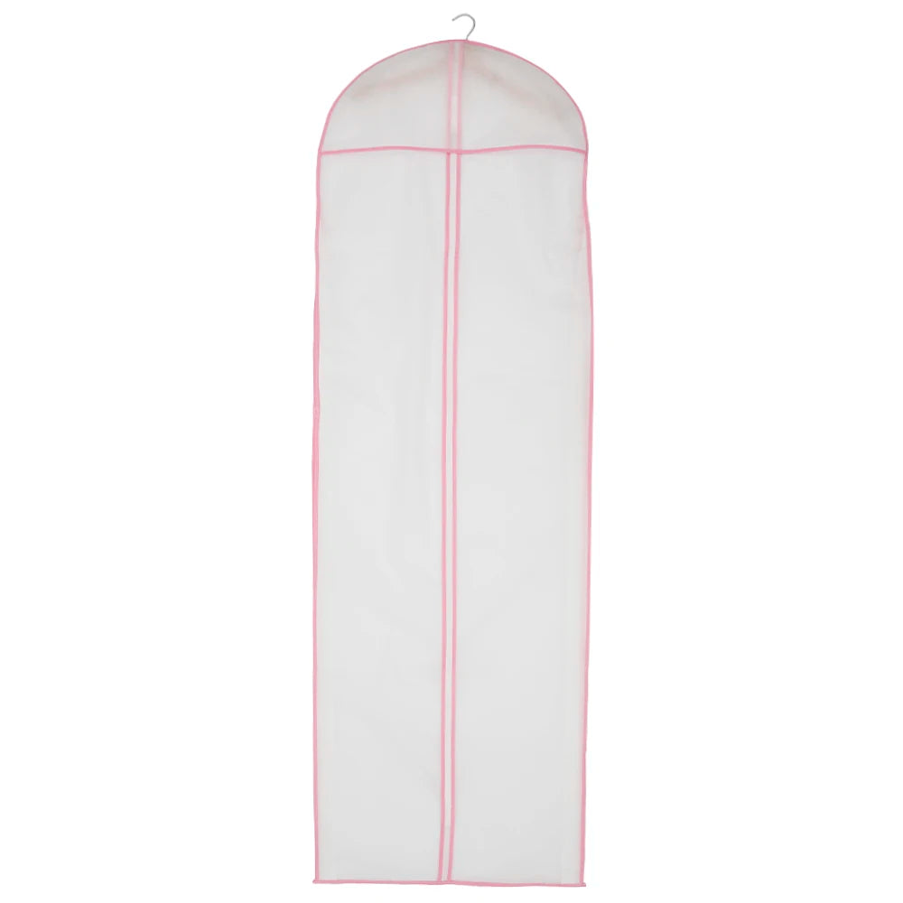 Funda protectora para vestido de novia, 1/2/5 unidades, 180 cm, para colgar ropa de novia, traje, abrigo, bolsa de almacenamiento para el hogar.