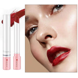Juego de 4 labiales de cigarrillos, brillo labial mate de larga duración, resistente al agua, tubo de lápiz labial color piel, maquillaje cosmético.