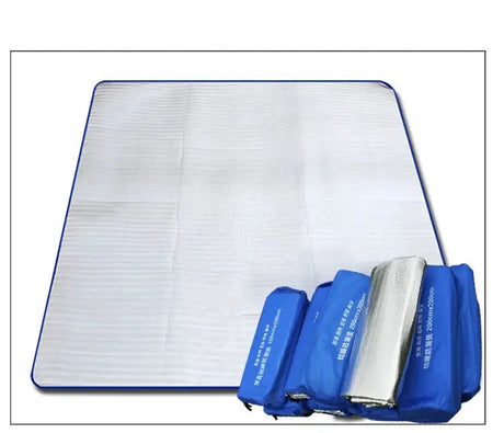 Waterproof Picnic Mat Beach Mattress Sleeping Pad Aluminum Foil EVA Foam Mat Outdoor Tent Footprint Ultralight Camping Mat - Lootquake
