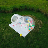 Inflatable bubble house PVC tent includes blower/protective carpet/PVC repair glue/air pump/colorful balloons/free shipping - Lootquake
