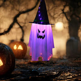 Halloween Hanging Lanterns, Ghost Pumpkin Decoration Outdoor, Hanging Ghost, Front Yard Halloween Decorations