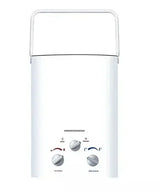 Calentador de agua instantáneo sin tanque de gas propano LPG de 6 l para acampar al aire libre, con cabezal de ducha, para auto, camión, tienda de campaña