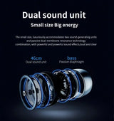 Altavoz Bluetooth T&amp;G TG116c TWS inalámbrico, potente, portátil, para exteriores, subwoofer impermeable, sonido estéreo 3D, manos libres.