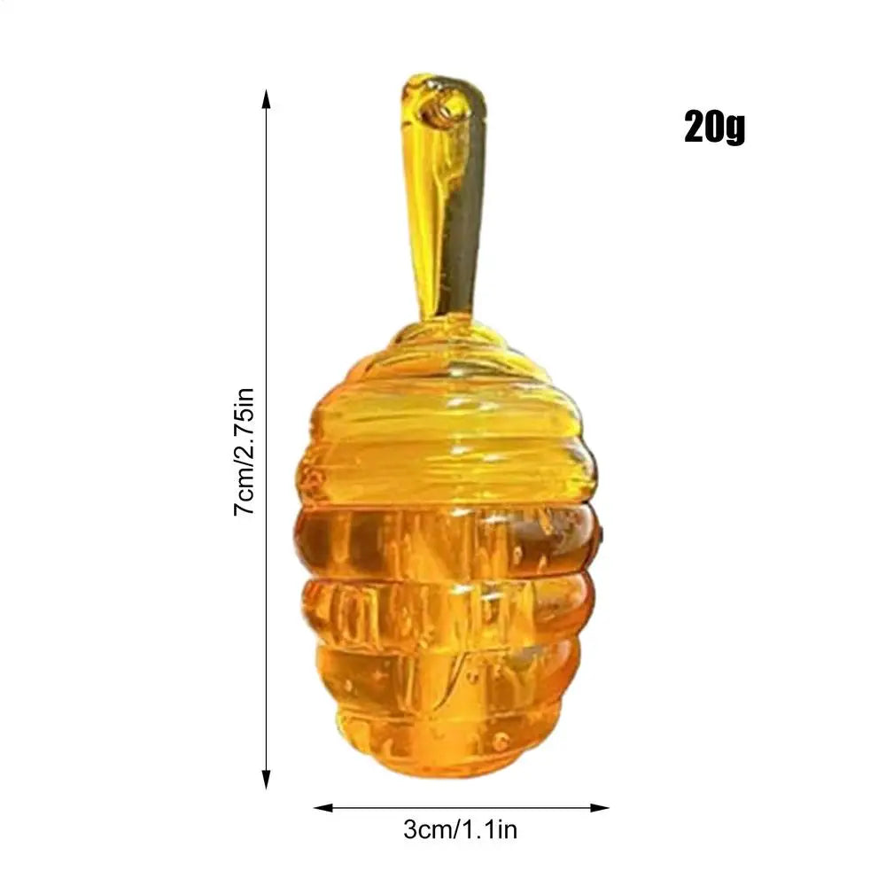 Lovely Honey Pot Lip Oil Lip Gloss Lip Balm Hydrating Lip Balm For Lip Care Moisturizing Clear Lip Oil Liquid Lipstick
