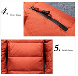 -20 Degree Winter Down Coat Men White Duck Down Parkas Jacket Mens Thick Warm Snow Parka Jacket Overcoat Windbreaker Warm Parkas - Lootquake