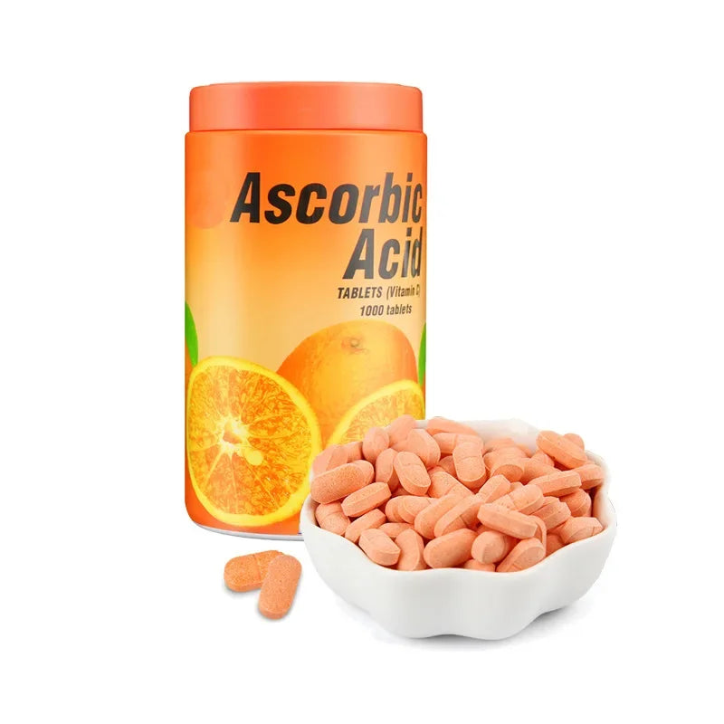 1 bottle of 1000 vitamin C chewable tablets to enhance immunity prevent bad blood improve skin metabolism health food