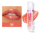 Sexy Plumper Glitter Red Nude Lipstick Liquid Waterproof Moisturize Oil Lipgloss Makeup Lip Plumping Booster Gloss Lipstick