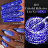 LILYCUTE 5ml Liner Gel Nail Polish UV LED Nail Art Paint Gel Gorgeous Glitter French Effect Semi Permanent Nail Painting UV Gel