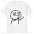 Middle Finger Funny Maniac Printed Man T Shirt Loose Casual Fashion Harajuku Hip Hop T-shirt Hipster Streetwear Comfort Clothing - Lootquake