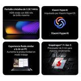 Global Version Xiaomi Pad 7 11.2'' Xiaomi HyperAI 144Hz 3.2K Display Snapdragon 7+ Gen 3 Octa core Processor 45W 8850mAh Battery