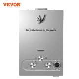 Calentador de agua VEVOR LPG a gas licuado de petróleo (6-18 L), propano, butano y electrodomésticos.