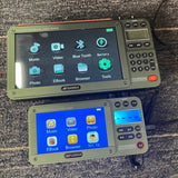 Enceintes Bluetooth sans fil SANSUI, radio pleine bande, lecteur vidéo LED HD, baladeur MP4 portable, batterie rechargeable intégrée