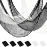 Halloween Creepy Cloth Halloween Black Spooky Scary Creepy Gauze Cloth Decor Creepy Cloth Halloween Decorations Durable