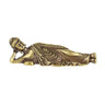 Statue Ornament Solid Brass Miniature Figurines Handmade Craft Living Room Office Home Decor Accessory Buddha Statue Pendant