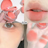 Bálsamo para labios y mejillas en forma de corazón de Gegebear: acabado mate suave y fino con delicados tonos rosados ​​para una apariencia ruborizada.