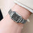 Small niche luxury fashion retro high-end gold steel strip small square watch with temperament women'squartz watch (without box） - Lootquake
