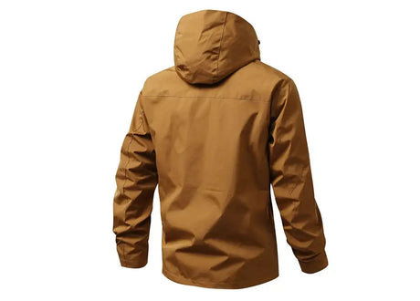 Autumn Men's Mountain Ski Jackets Outdoor Windbreaker Hiking Hooded Coats for Men Climbing Waterproof Jackets Raincoat Clothing - Lootquake