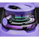 Altavoz Bluetooth inalámbrico con luces RGB, sonido estéreo y soporte para teléfono: minialtavoz portátil de viaje para iPhone y Android.