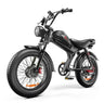 Bicicleta eléctrica C93 2000w con motor dual, batería de litio de 48V 23AH para adultos, bicicleta eléctrica de 20 pulgadas con neumáticos anchos, bicicleta todoterreno de montaña