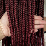13x6 Lace Front Faux Locs Braided Wig | Crochet Braids | Synthetic Locs | Black Women