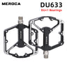Bicycle Pedals Sealed DU Bearing Nonslip Pedal Mountain Road Bike Cycling Alloy Platform Mtb Pedal