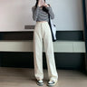 ZOENOVA High Waisted Jeans Y2K Fashion Women Clothing Blue Black Straight Leg Denim Pants Trousers Mom Jean Baggy Trousers Tall - Lootquake
