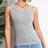 European and American Yards Ladies Suspender Vest Sleeveless Top Solid Color Sexy Thread Bottoming Thin Vest Four Seasons Essent - Lootquake