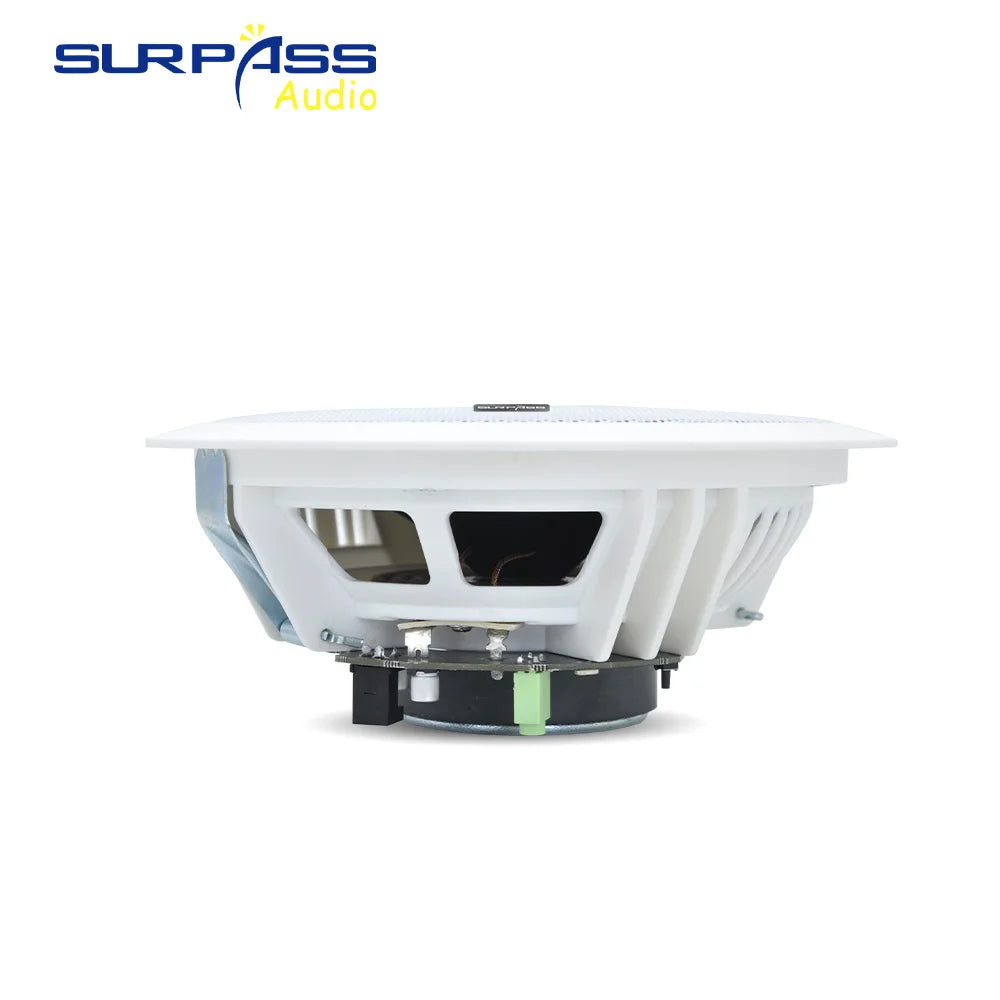 Amplificateur de classe D intégré, haut-parleur de plafond compatible Bluetooth à gamme complète, pour musique de fond de cinéma maison, bonne qualité