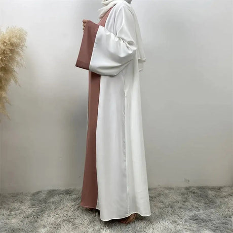 Eid Muslim Party Dress for Women Ramadan Abaya Fake 2 Piece Long Dress Morocco Vestidos Largos Dubai Turkey Robe Jalabiya 2024 - Lootquake