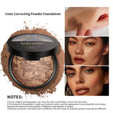 Matte Loose Powder Waterproof Oil-control Matte Full Coverage Face Makeup Makeup Setting Loose Powder Baked Powder Foundation