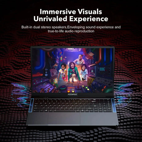ACEMAGIC Gaming Notebook AMD Ryzen 7 5700U(Beat i7-1265U) ackbed Laptop Keyboard RAM 16GB NVME SSD 512GB "Full HD 1920x1080 - Lootquake