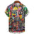 Hawaiian Three-Dimensional Eye Fashion Shirts For Men 3d Print Casual Short Sleeved Summer Tops Funny Clothes For Man Clothing - Lootquake