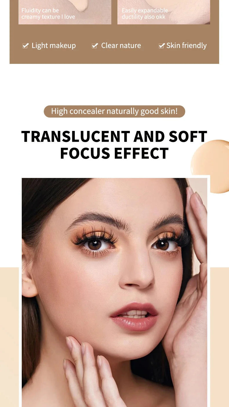 Color Changing Foundation BB Cream,Hydrating Oil Control Foundation with Color-Changing Effect,Lightweight Matte Finish Makeup