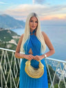 Hanging Neck Strap Split Long Dress Women Wrap Chest Backless High Waisted Slim Fit Robes Summer Chic Female Streetwear Vestido