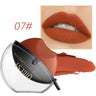 Lip-shaped lipstick seal Sip into makeup lazy blush lipstick Matte makeup effect Moisturizing lip gloss Waterproof non-stick cup