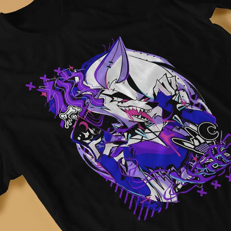 H-Helluva boss Loona Hip Hop TShirt H-Helluva boss Casual T Shirt Hot Sale Stuff For Men Women - Lootquake